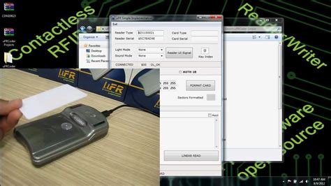 how to program rfid card|rfid read write software free.